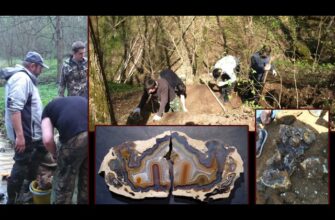 Бригада на раскопках под руководством профессора