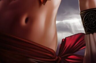 Живот танцовщици в красном