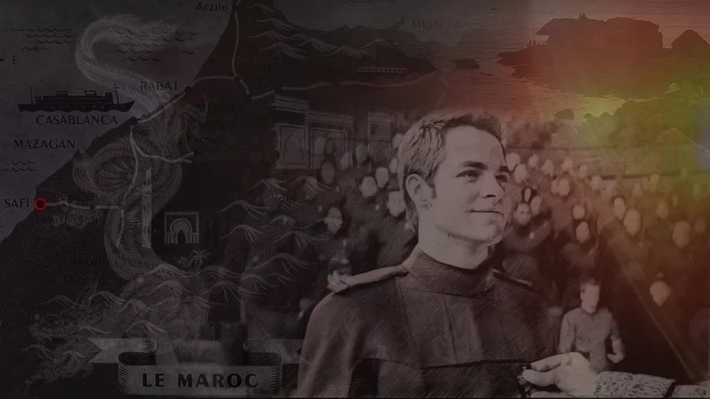 поцелуй дракона у крепости в марокко