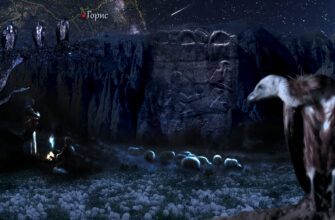 гриф и град с куриное яйцо